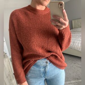 AE burnt Orange sweater size S